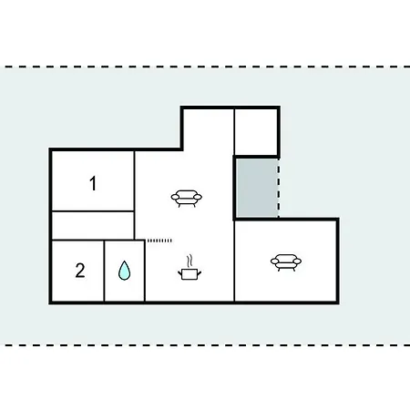 2 Bedroom In Feriehus Hejls